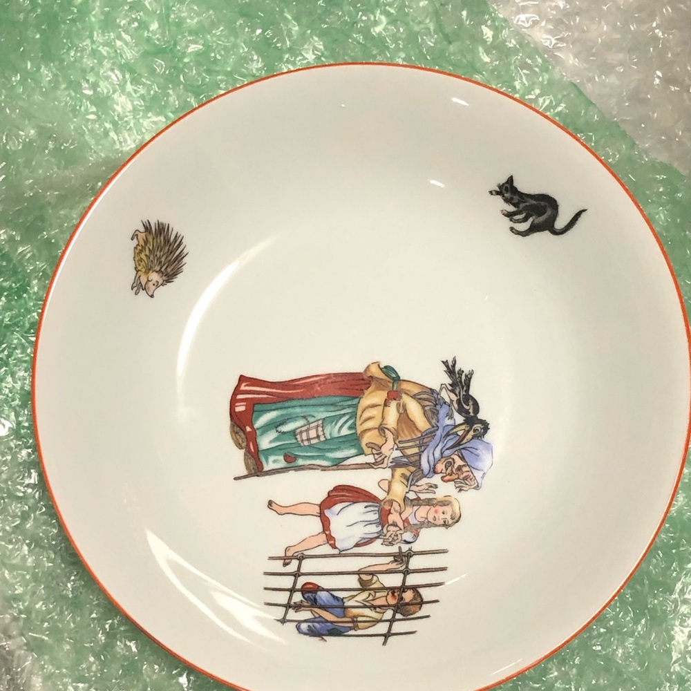 Bareuther Waldsassen Hansel & Gretel Porcelain “Grimm’s Fairy Tale” Plate - Picture 4 of 7